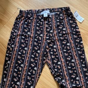 Flares pants floral